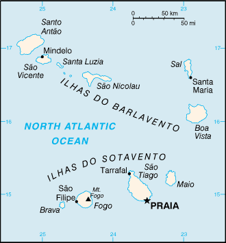 Carte des iles