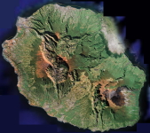 Carte de la Réunion